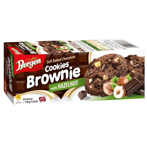 Cookies Brownie with Hazelnut – 4.44 oz (126gr)